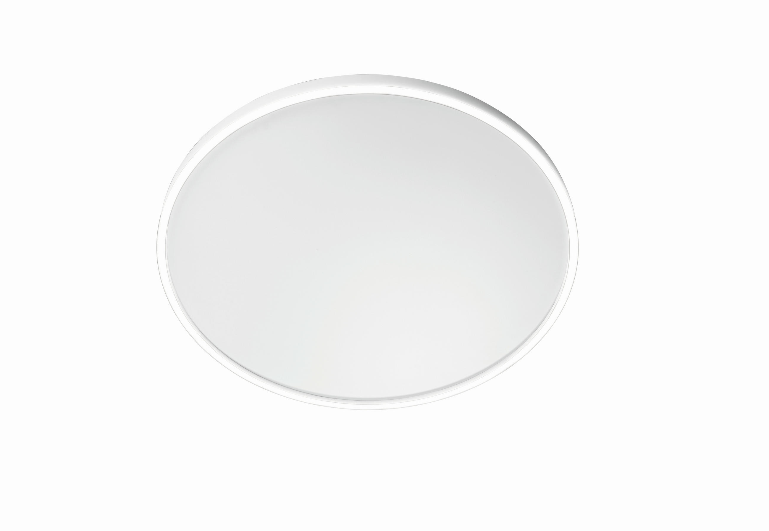 LED-DECKENLEUCHTE 80/4 cm    - Weiß, Basics, Metall (80/4cm) - BOPP