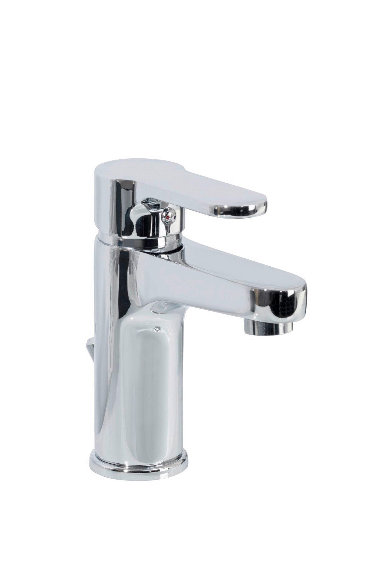 WASCHTISCHARMATUR 4,5/15/13,5 cm  - Chromfarben, Basics, Metall (4,5/15/13,5cm) - MID.YOU