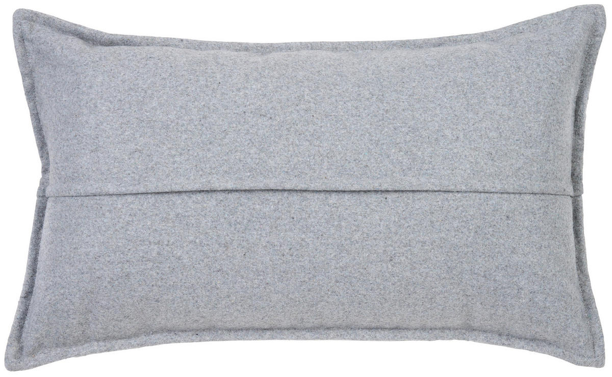 ZIERKISSEN  50/30 cm   - Grau, Basics (50/30cm) - Novel