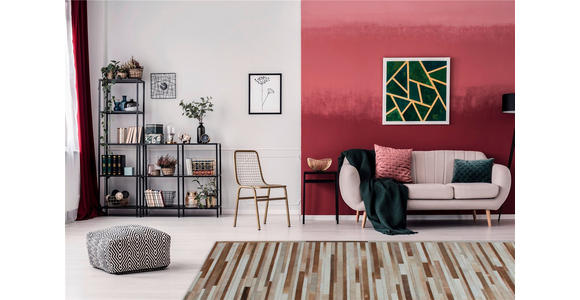 FLACHWEBETEPPICH 80/150 cm Creme  - Creme, Design, Leder/Textil (80/150cm) - Novel