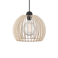 PENDELLEUCHTE Chino 26/30 cm  - Braun, Design, Holz (26/30cm) - Nordlux