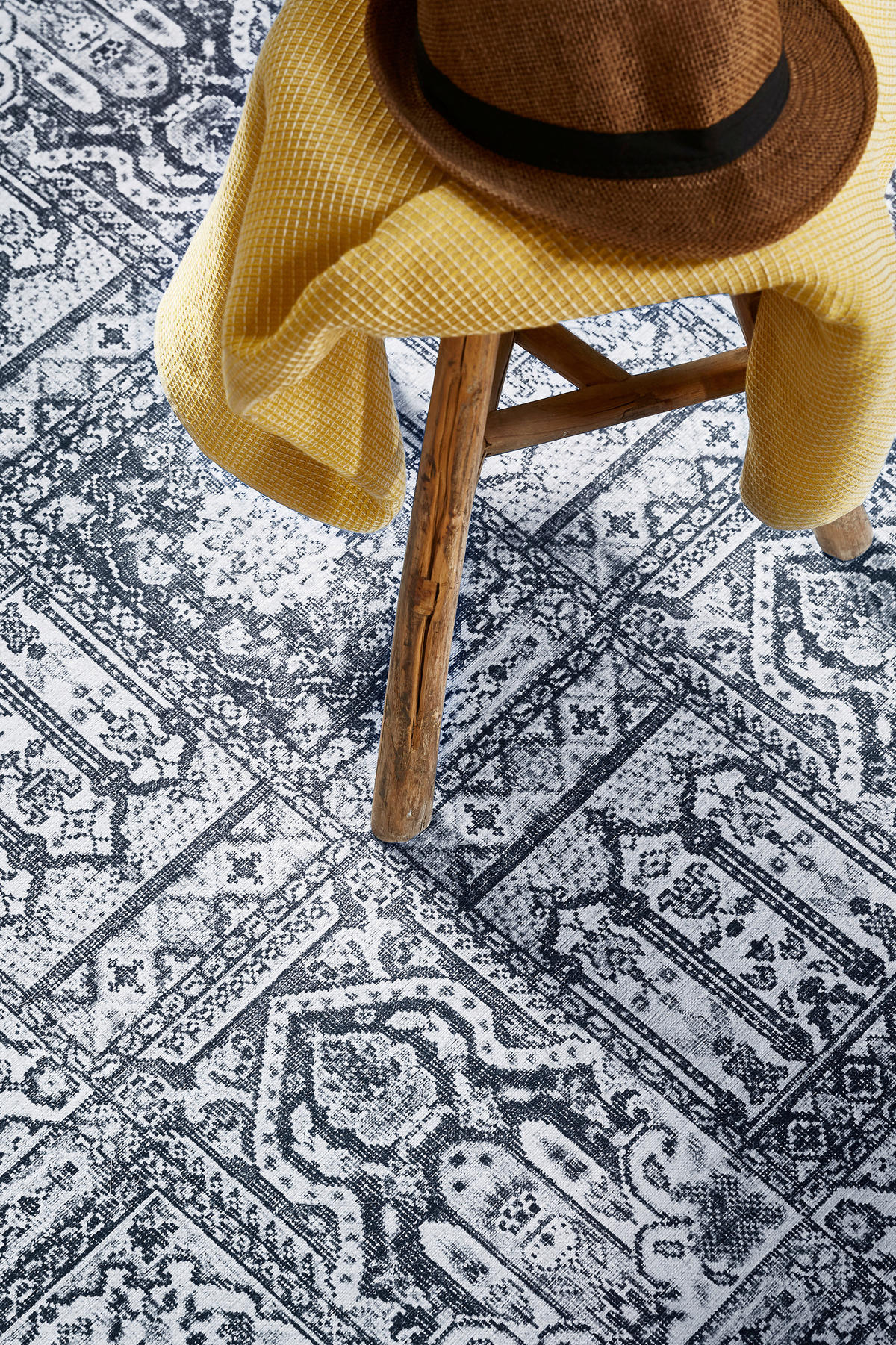 FLACHWEBETEPPICH 80/150 cm Fresh Bachtiar Grau  - Grau, Design, Textil (80/150cm) - WECON HOME