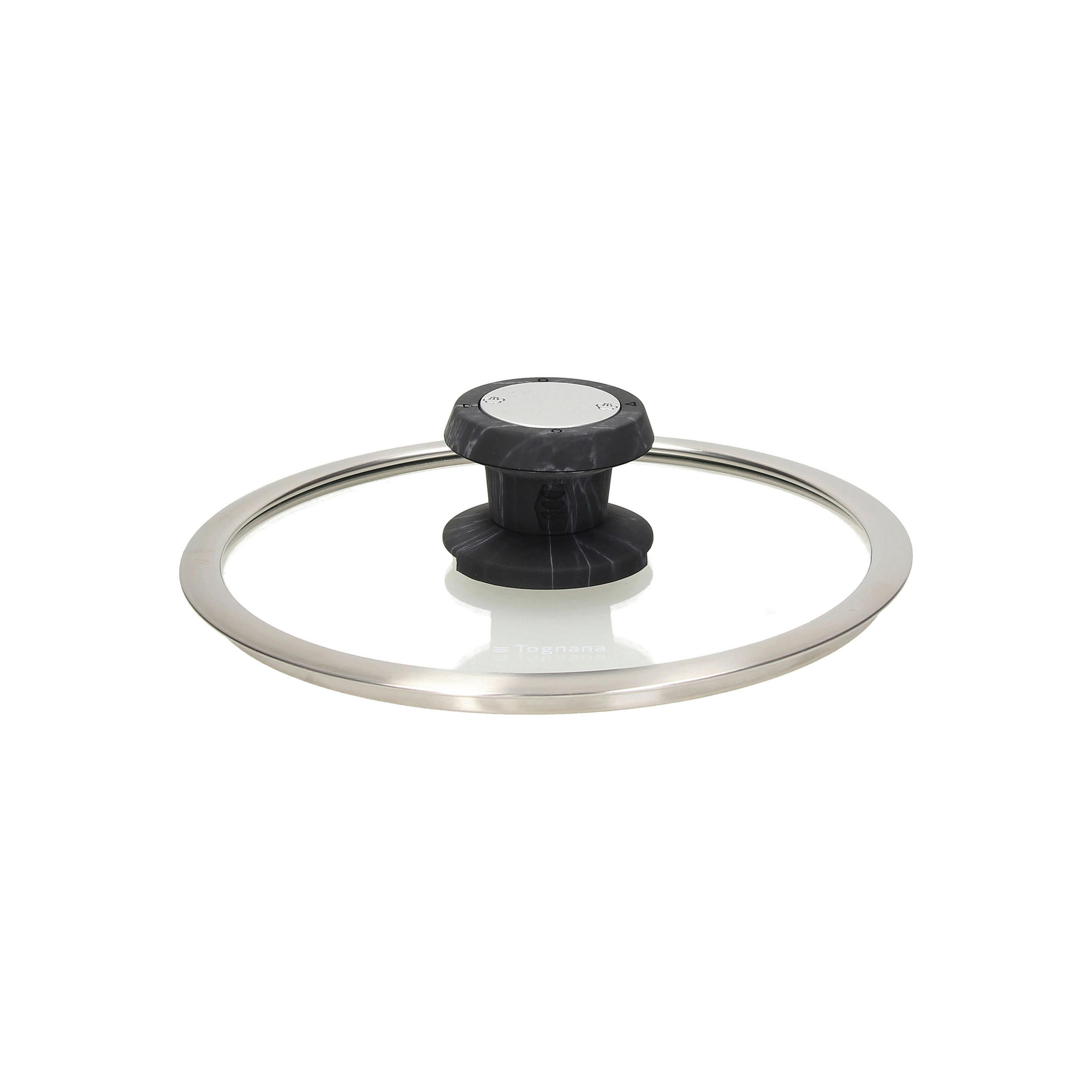 POKROV  SPHERA   kovina, steklo  24 cm  - prosojno, Basics, kovina/steklo (24cm) - Tognana