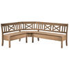 ECKBANK 213/170 cm Laugenfarbig Kiefer massiv   - Laugenfarbig, ROMANTIK / LANDHAUS, Holz (213/170cm) - Boxxx