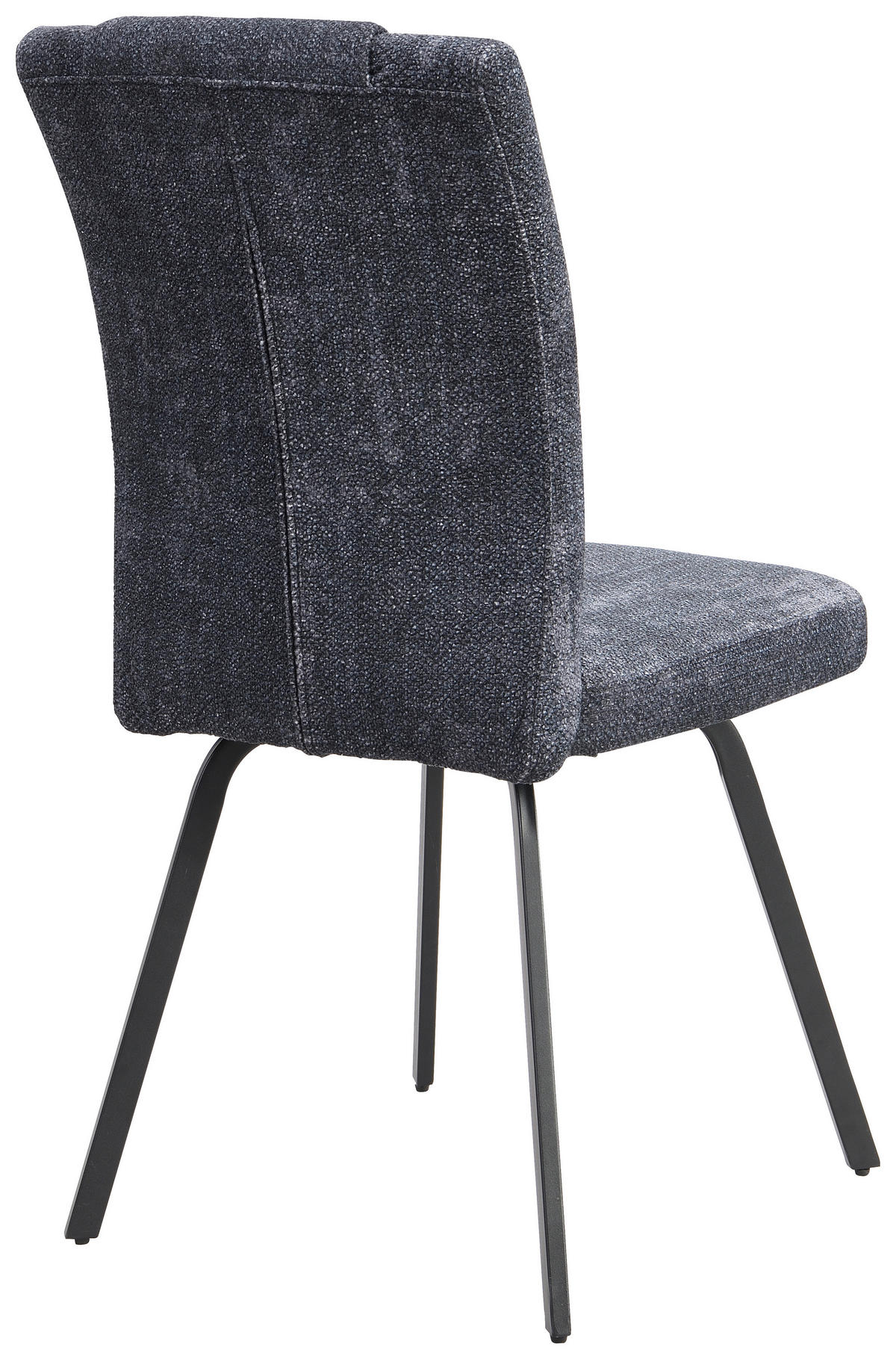 STOLICA  crna  metal, tekstil      - crna, Design, metal/tekstil (47/93/58,5cm) - Carryhome