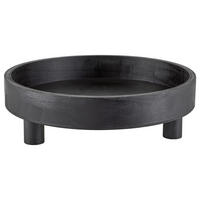 DEKOTABLETT - Schwarz, Trend, Holz (30,5/9cm) - Ambia Home