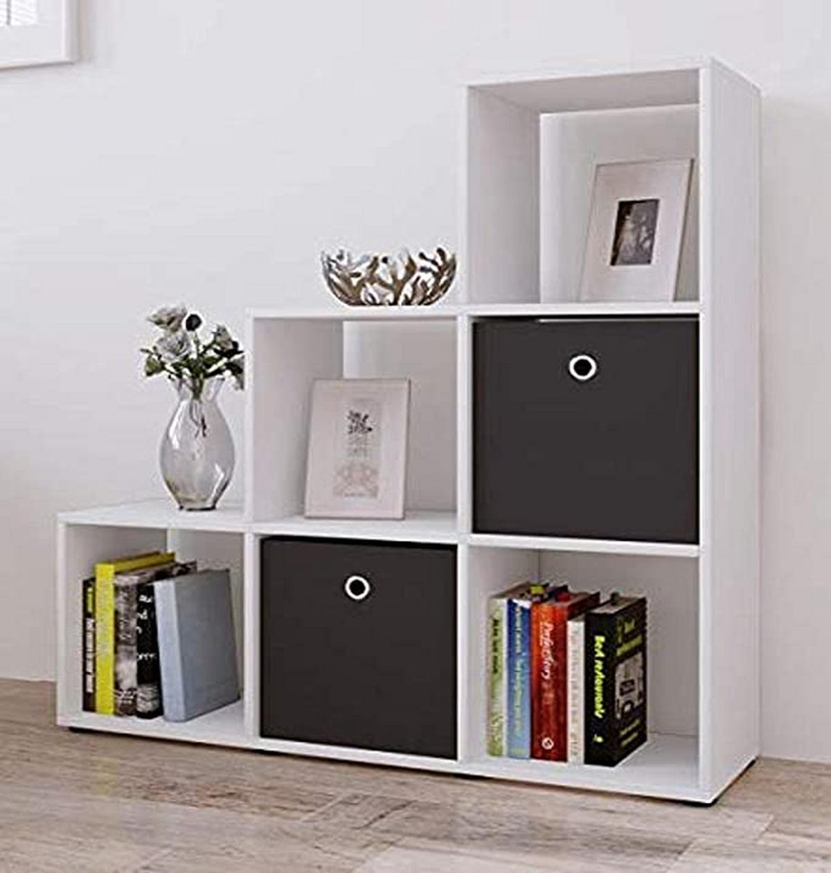 DĚLICÍ STĚNA, bílá, 105/108/33 cm - bílá, Konvenční, kompozitní dřevo (105/108/33cm) - MID.YOU