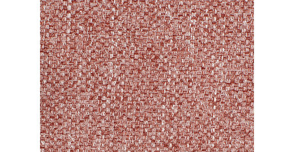WOHNLANDSCHAFT in Flachgewebe Rot - Chromfarben/Rot, KONVENTIONELL, Textil/Metall (168/305/200cm) - Voleo