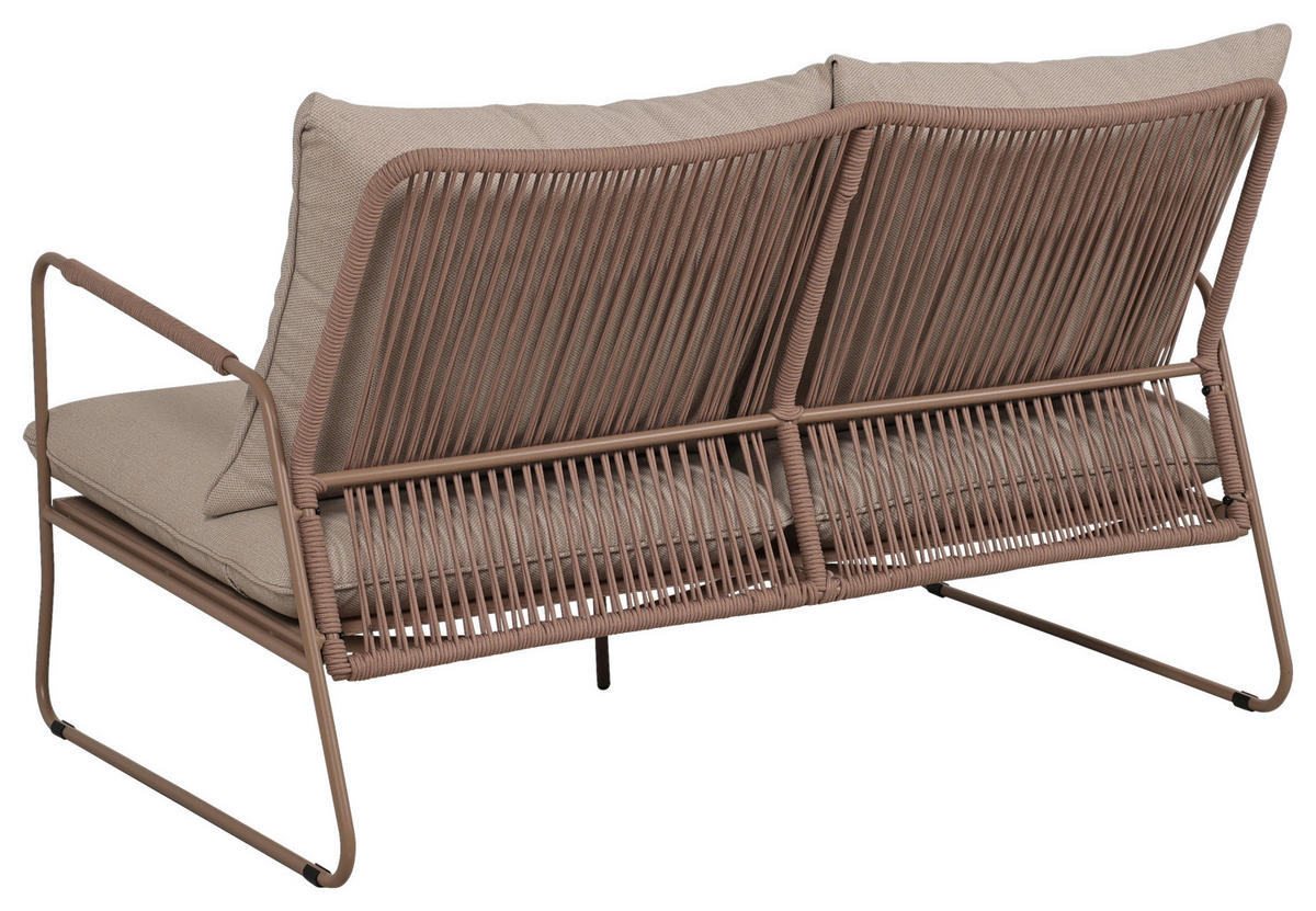 GARTENSET Webstoff Eisen  - Beige/Naturfarben, Design, Textil/Metall - Ambia Garden