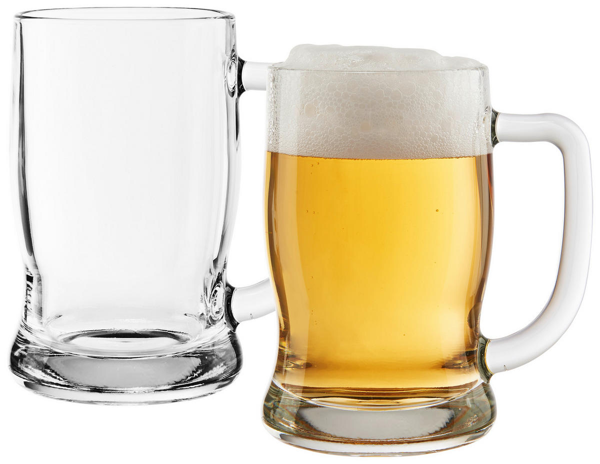 GLÄSERSET Taverna  2-teilig  - Klar/Transparent, KONVENTIONELL, Glas (13,40/15,20/9,60cm) - Leonardo
