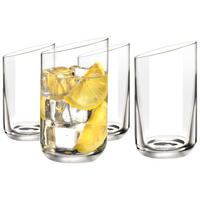 GLÄSERSET New Moon  4-teilig  - Transparent, Design, Glas (200ml) - Villeroy & Boch