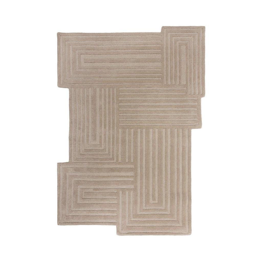 Flair Rugs VLNENÝ KOBEREC, 200/290 cm prírodná farba