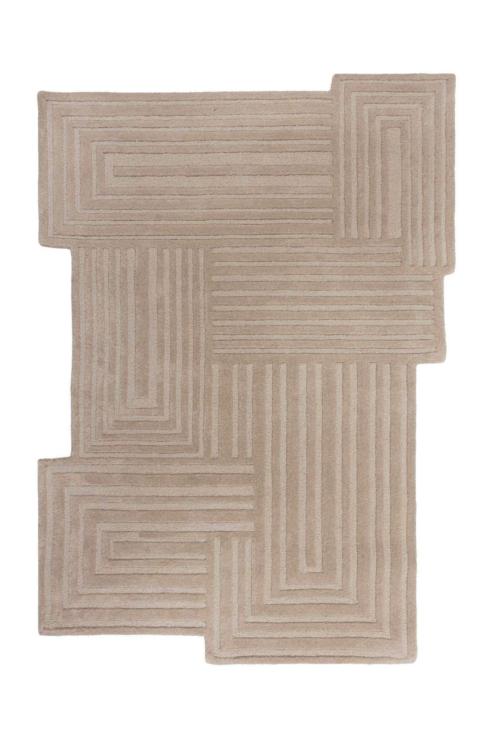 Flair Rugs VLNĚNÝ KOBEREC, 200/290 cm přírodní barvy