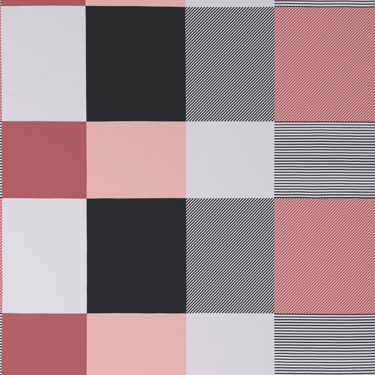 BETTWÄSCHE 2-teilig Mikrofaser 140/200 cm  - Pink/Grau, KONVENTIONELL, Textil (140/200cm) - Boxxx