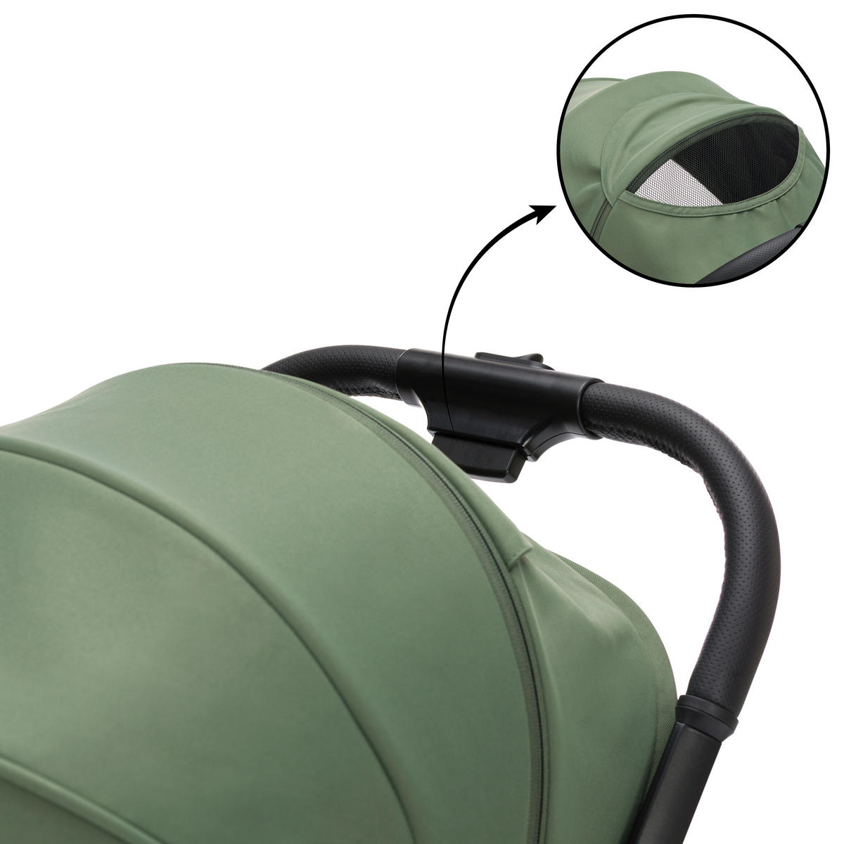 BUGGY  - Jadegrün, Basics, Textil/Metall (54/68/108cm) - Fillikid