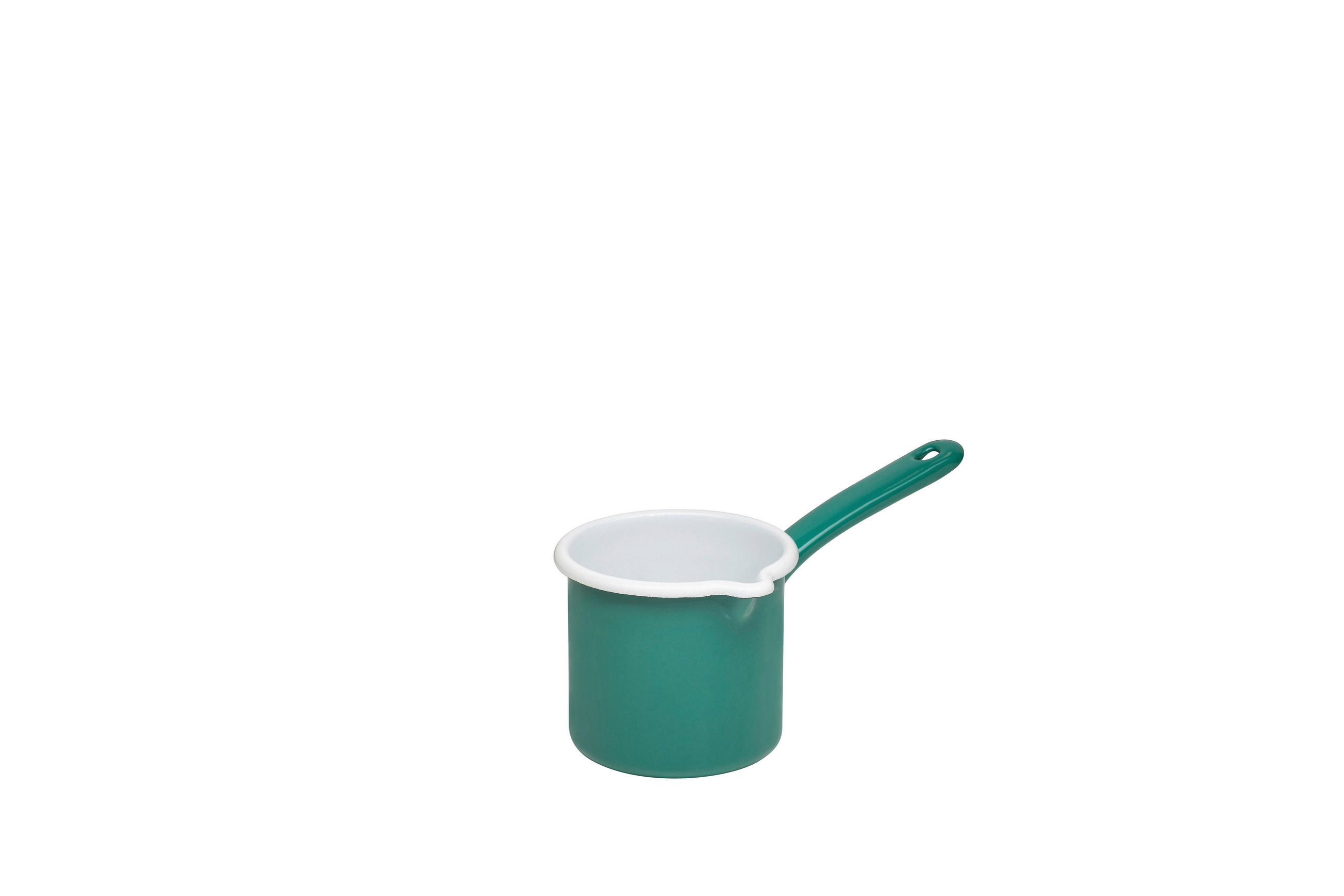 SCHNABELTOPF Nature Green Dark 1 l  - Grün, LIFESTYLE, Metall (12cm) - Riess
