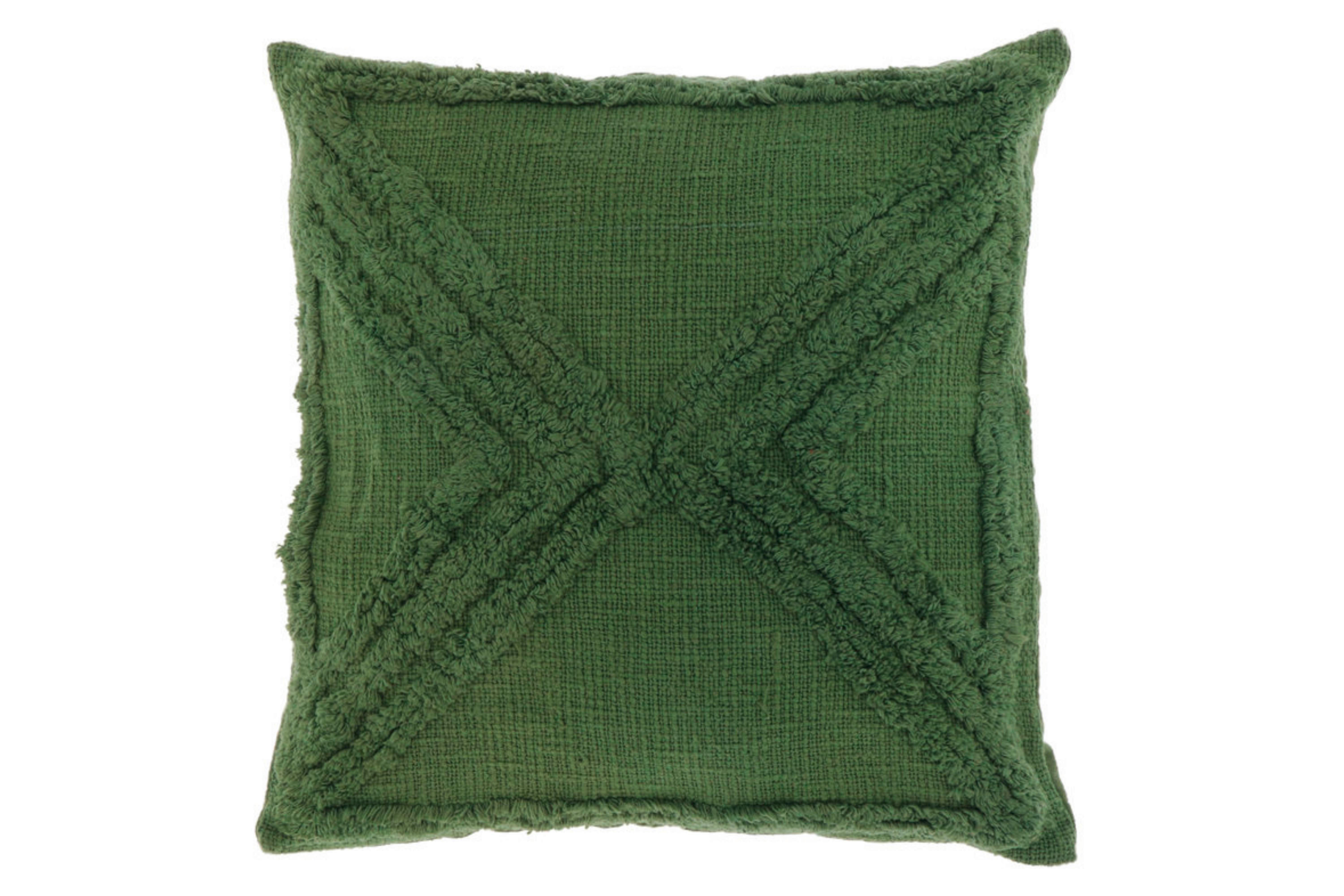 UKRASNI JASTUČIĆ 45/45 cm   - zelena, Basics, tekstil (45/45cm)