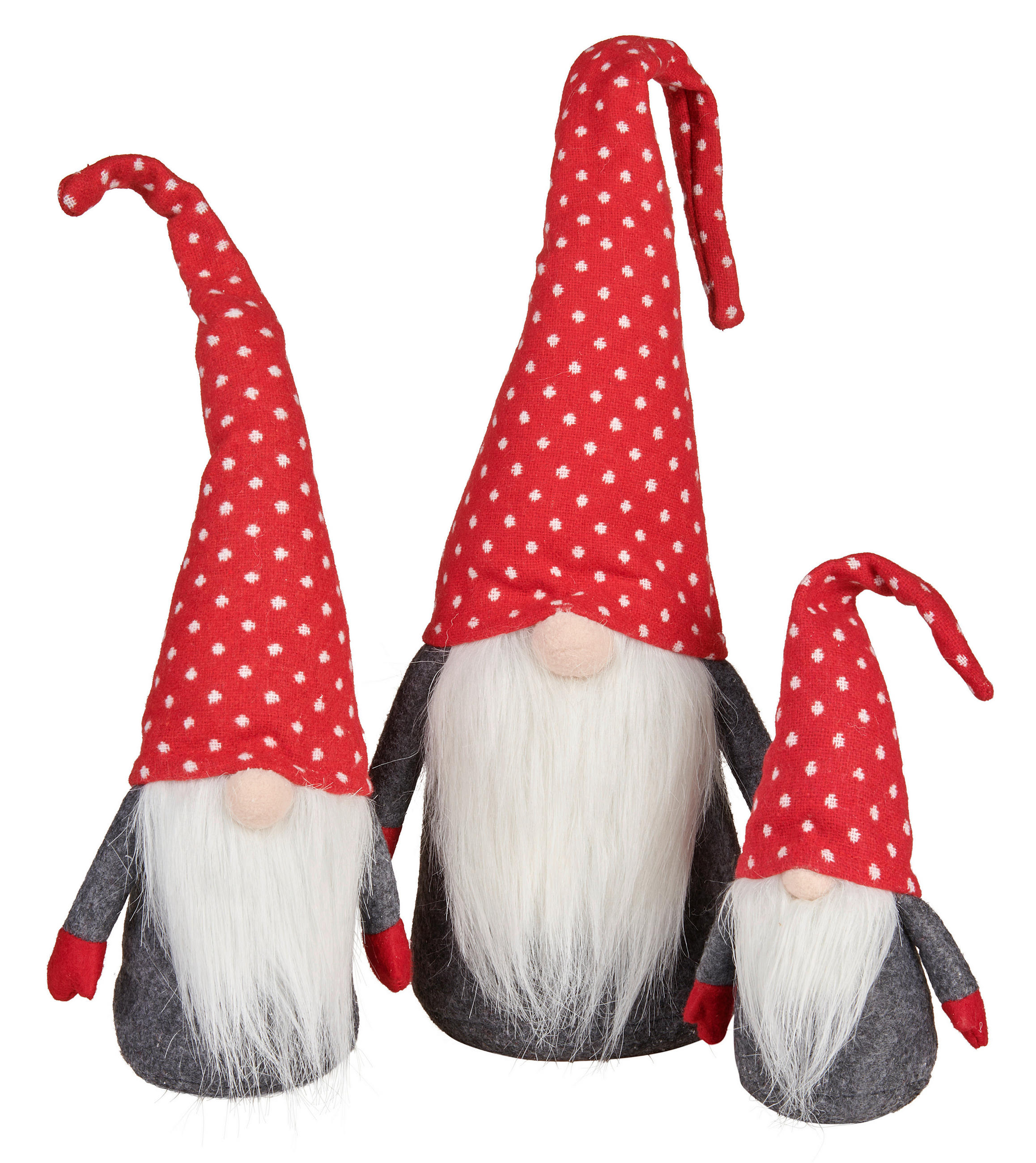 TOMTENISSE  - vit/röd, Lifestyle, textil (9,5/8/26cm) - X-Mas
