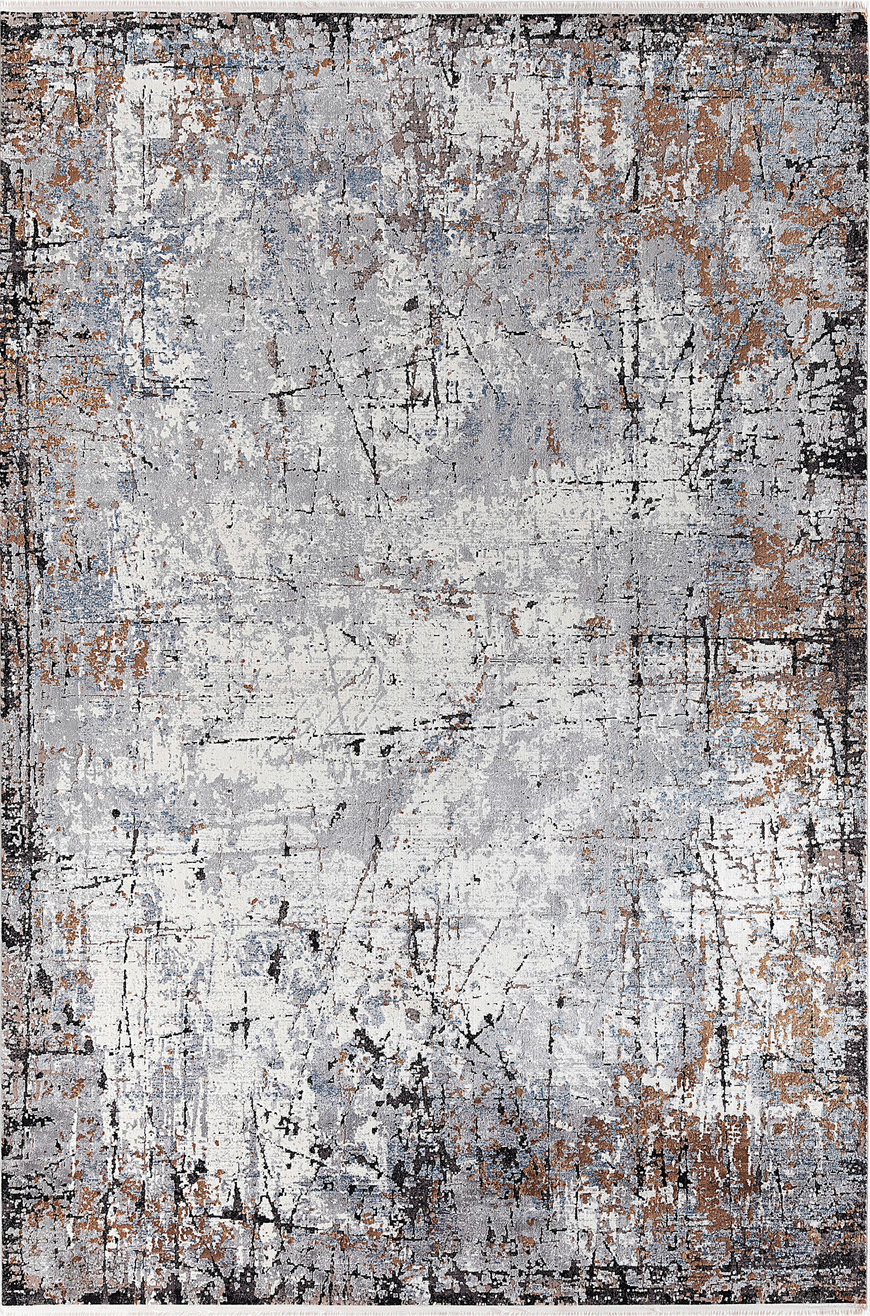 TKANÝ KOBEREC, 200/290 cm, šedá, vícebarevná - šedá/vícebarevná, Design, textil/přírodní materiály (200/290cm) - Dieter Knoll