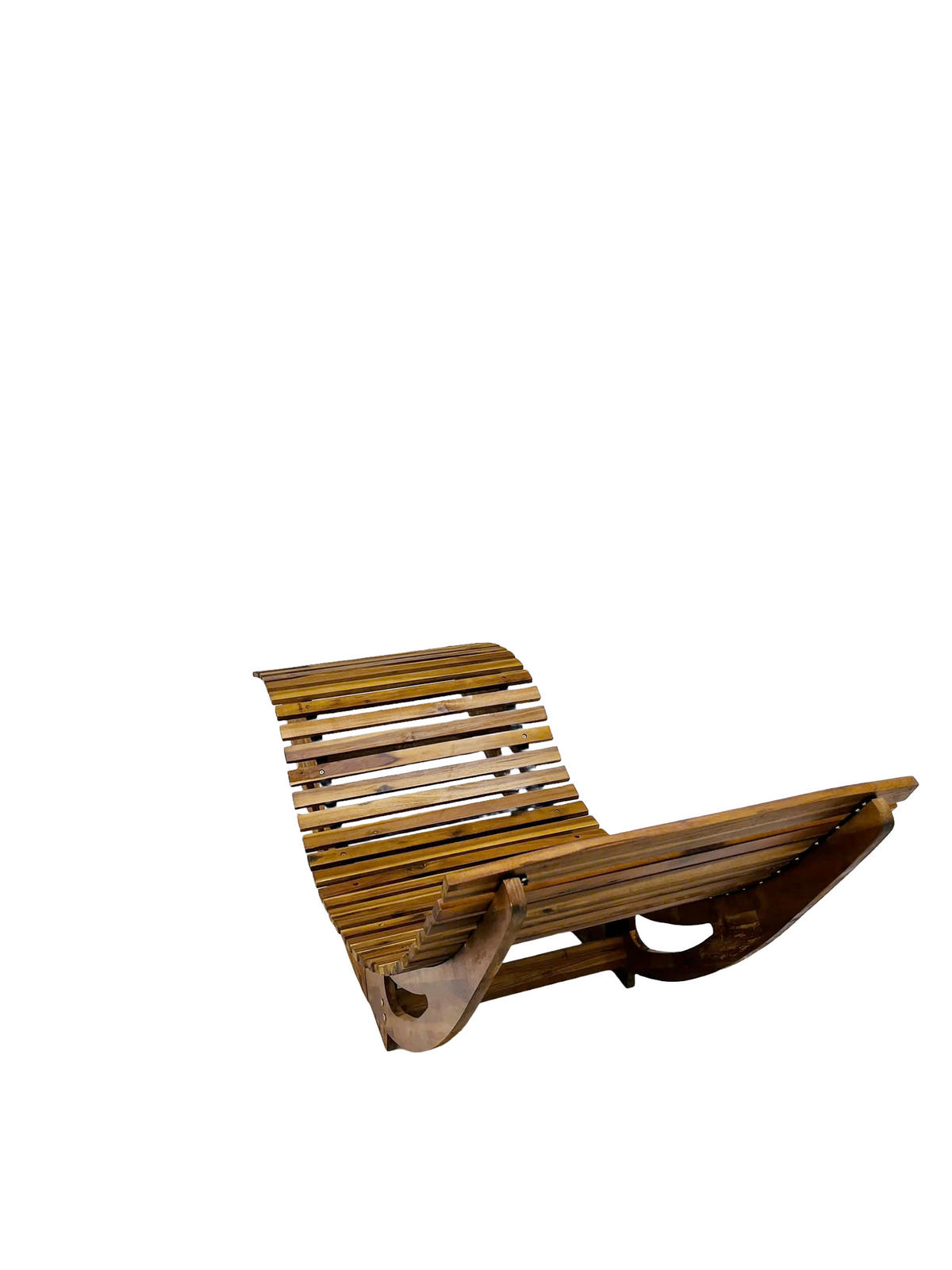 SCHAUKELLIEGE  - Akaziefarben, Basics, Holz (156/60/72cm)