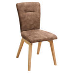STUHL in Holz, Textil Cognac  - Cognac, KONVENTIONELL, Holz/Textil (46/91/66cm) - Dieter Knoll