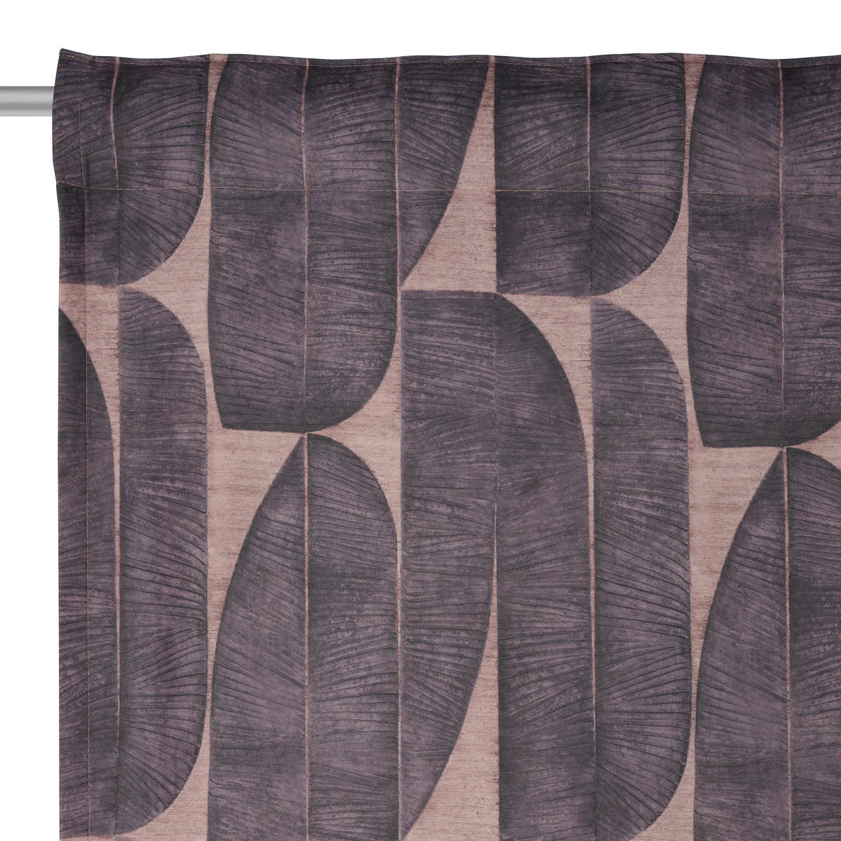 FERTIGVORHANG  blickdicht  140/245 cm   - Dunkelrot, Design, Textil (140/245cm) - Ambiente