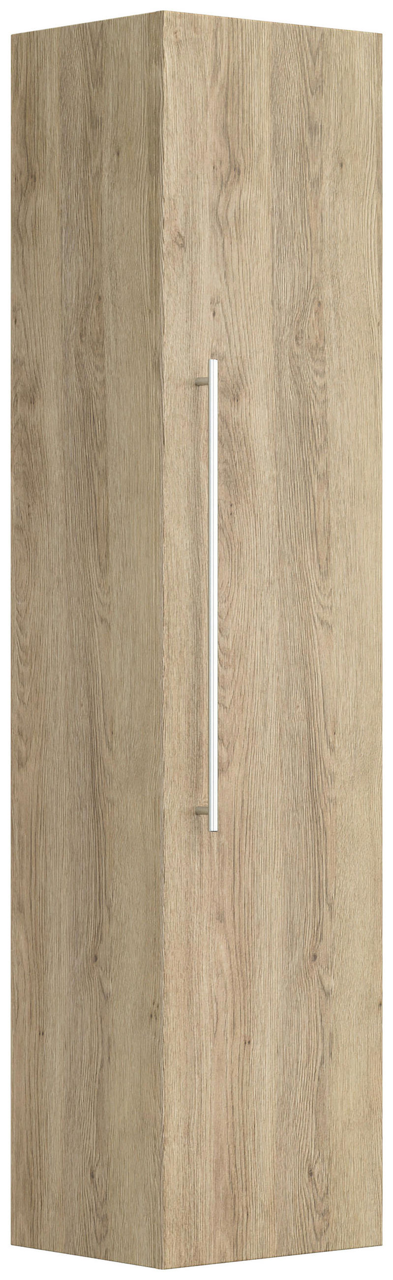 HOCHSCHRANK 35/150/30 cm  - Eichefarben, Basics, Holzwerkstoff/Metall (35/150/30cm) - MID.YOU