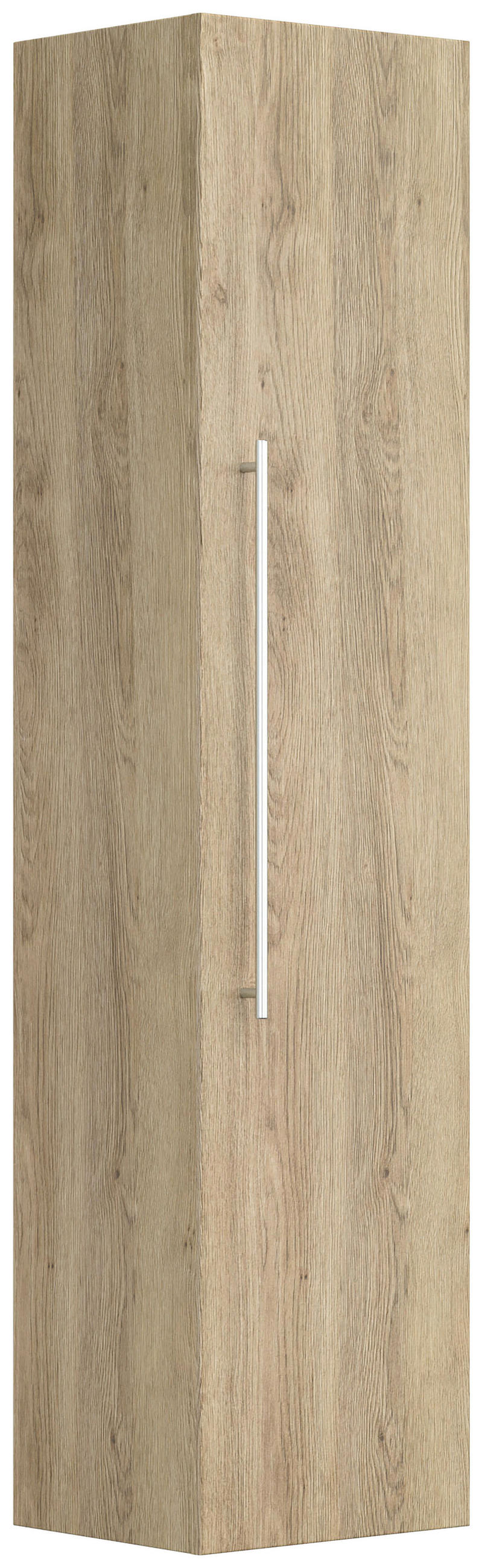 HOCHSCHRANK 35/150/30 cm  - Eichefarben, Basics, Holzwerkstoff/Metall (35/150/30cm) - MID.YOU