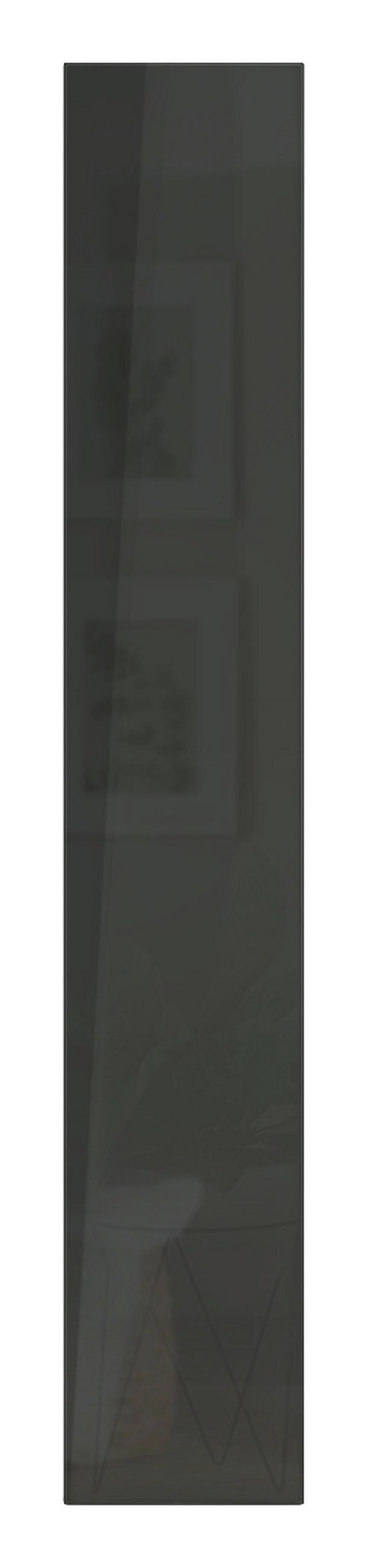 VRATA antracit visoki sjaj   45/235/1,8 cm    - antracit visoki sjaj, Konvencionalno, drvni materijal (45/235/1,8cm) - Hom`in