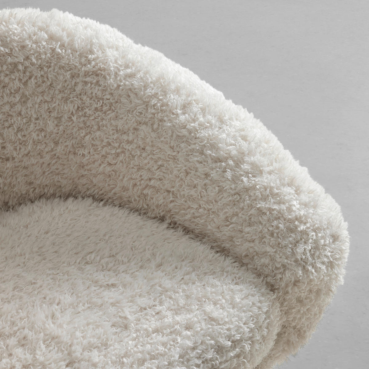 DESIGNFÅTÖLJ i textil vit  - vit/svart, Modern, metall/textil (93/72/79cm) - MID.YOU