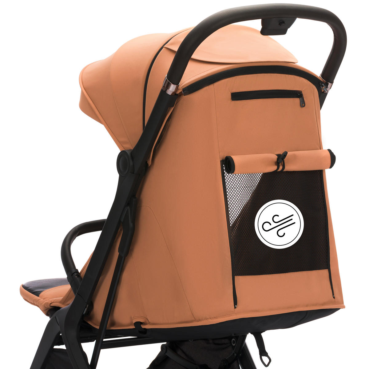BUGGY Cooper  - Sandfarben/Schwarz, Basics (50/107/69cm) - Fillikid