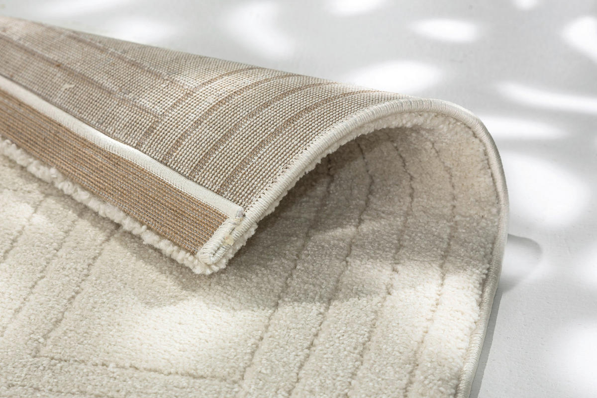 WEBTEPPICH 80/150 cm Pure Design Creme  - Creme, Basics, Textil (80/150cm) - Schöner Wohnen