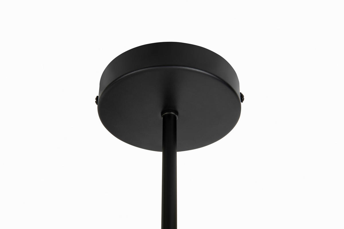 HÄNGELEUCHTE 123/12/66 cm   - Schwarz, Design, Metall (123/12/66cm) - Collet's Monde