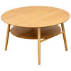 COUCHTISCH in Holz, Holzwerkstoff  - Eichefarben, MODERN, Holz/Holzwerkstoff (80/45/80cm) - MID.YOU