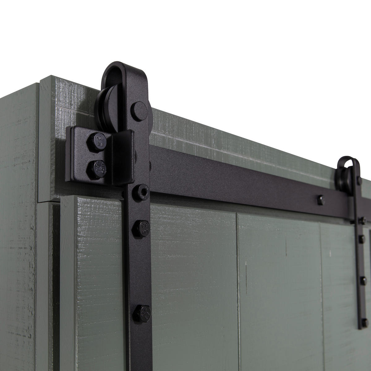 MEHRZWECKSCHRANK 122/230/37 cm  in Grün  - Schwarz/Grün, Design, Holz (122/230/37cm) - Livetastic