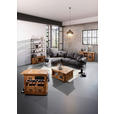 SIDEBOARD  in 145/85/45 cm  - Schwarz/Naturfarben, KONVENTIONELL, Holz/Holzwerkstoff (145/85/45cm) - Landscape