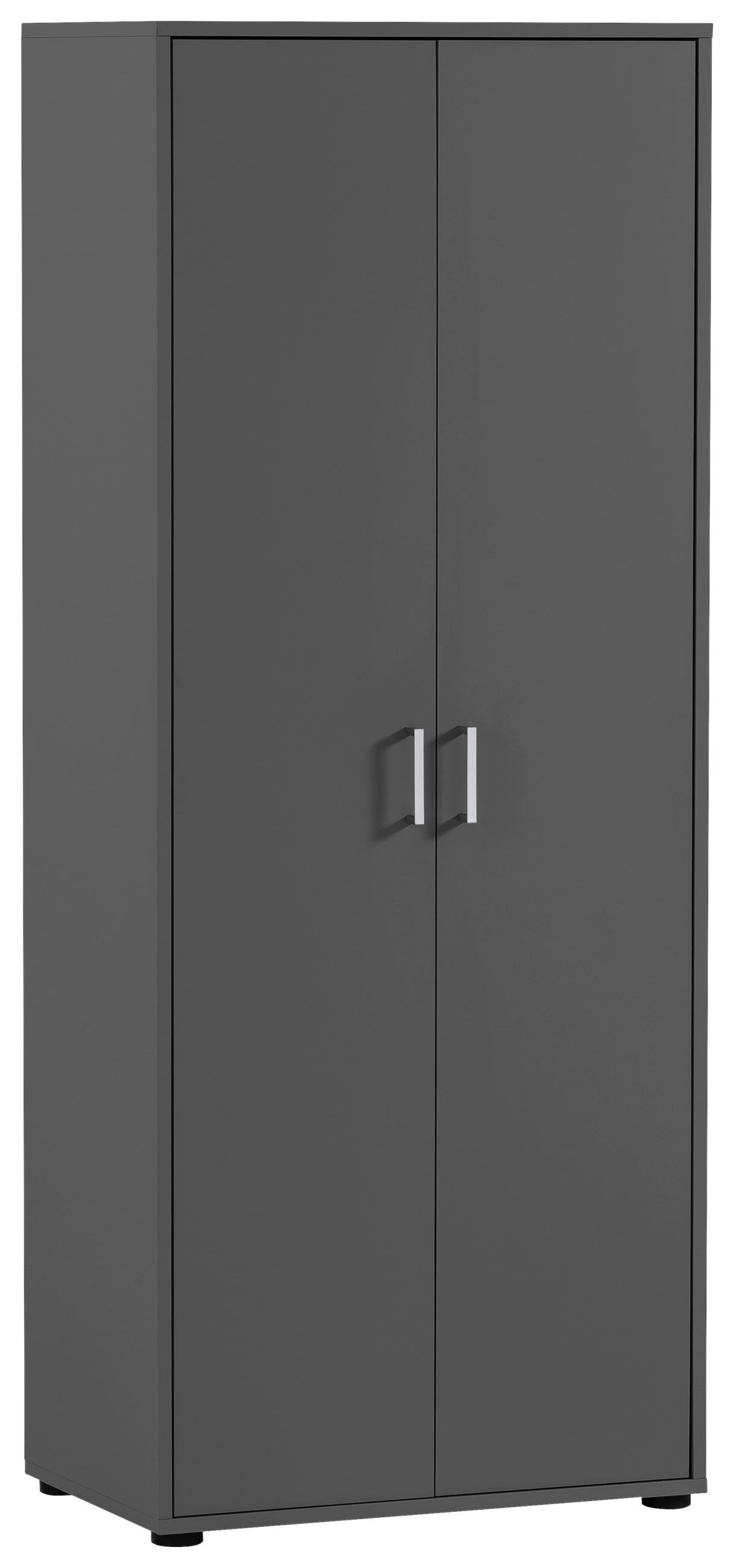 AKTENSCHRANK 65,1/163,6/41 cm  - Anthrazit, MODERN, Holzwerkstoff (65,1/163,6/41cm) - MID.YOU