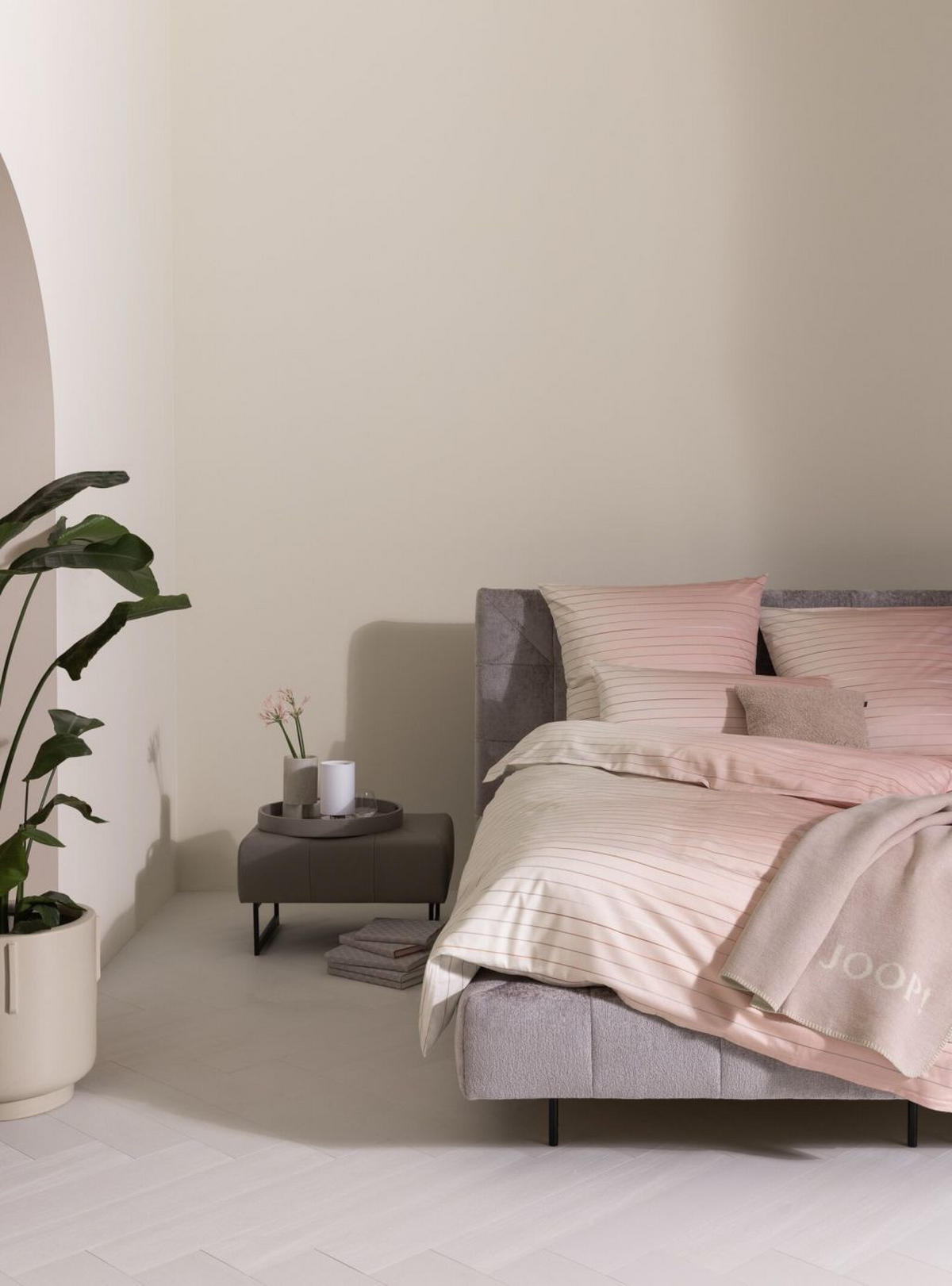 POVLEČENÍ, makosatén, oranžová, 155/220 cm  - oranžová, Basics, textil/přírodní materiály (155/220cm) - Joop!