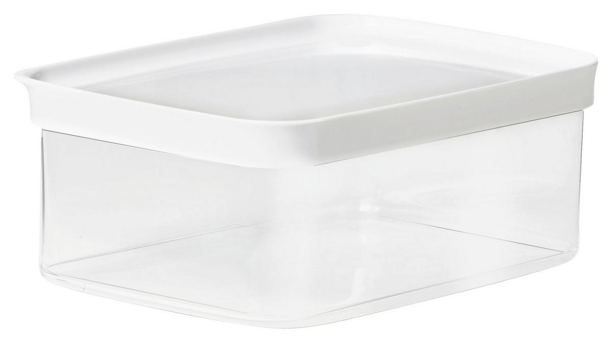 FRISCHHALTEDOSE 2 l  - Weiß, KONVENTIONELL, Kunststoff (22,5/16/9,1cm) - Emsa