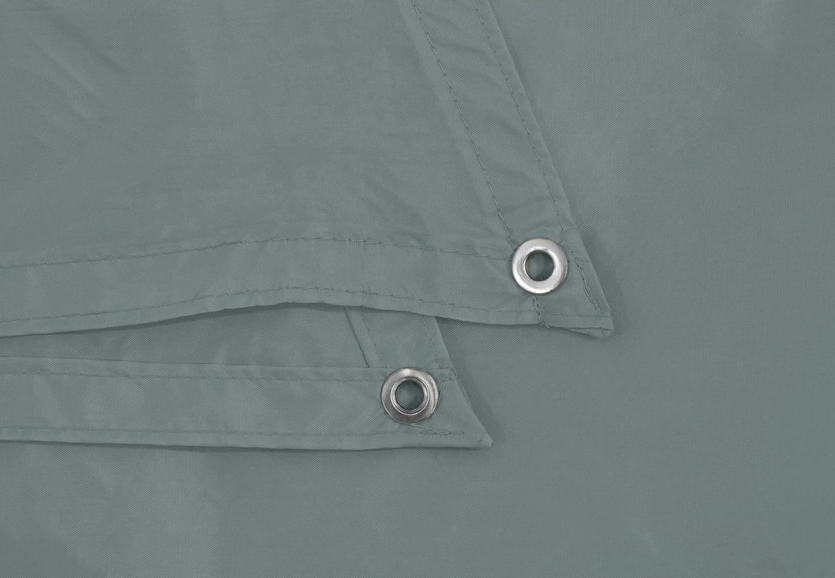 GARTENSONNENSEGEL - Silberfarben, Basics, Textil (360/0,3/360cm) - Schneider
