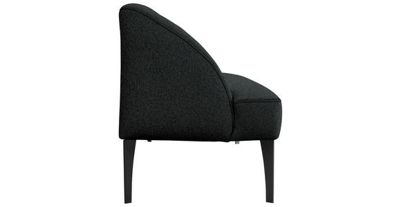 SITZBANK in Textil Dunkelgrün  - Dunkelgrün/Schwarz, KONVENTIONELL, Textil/Metall (237/85/72cm) - Moderano