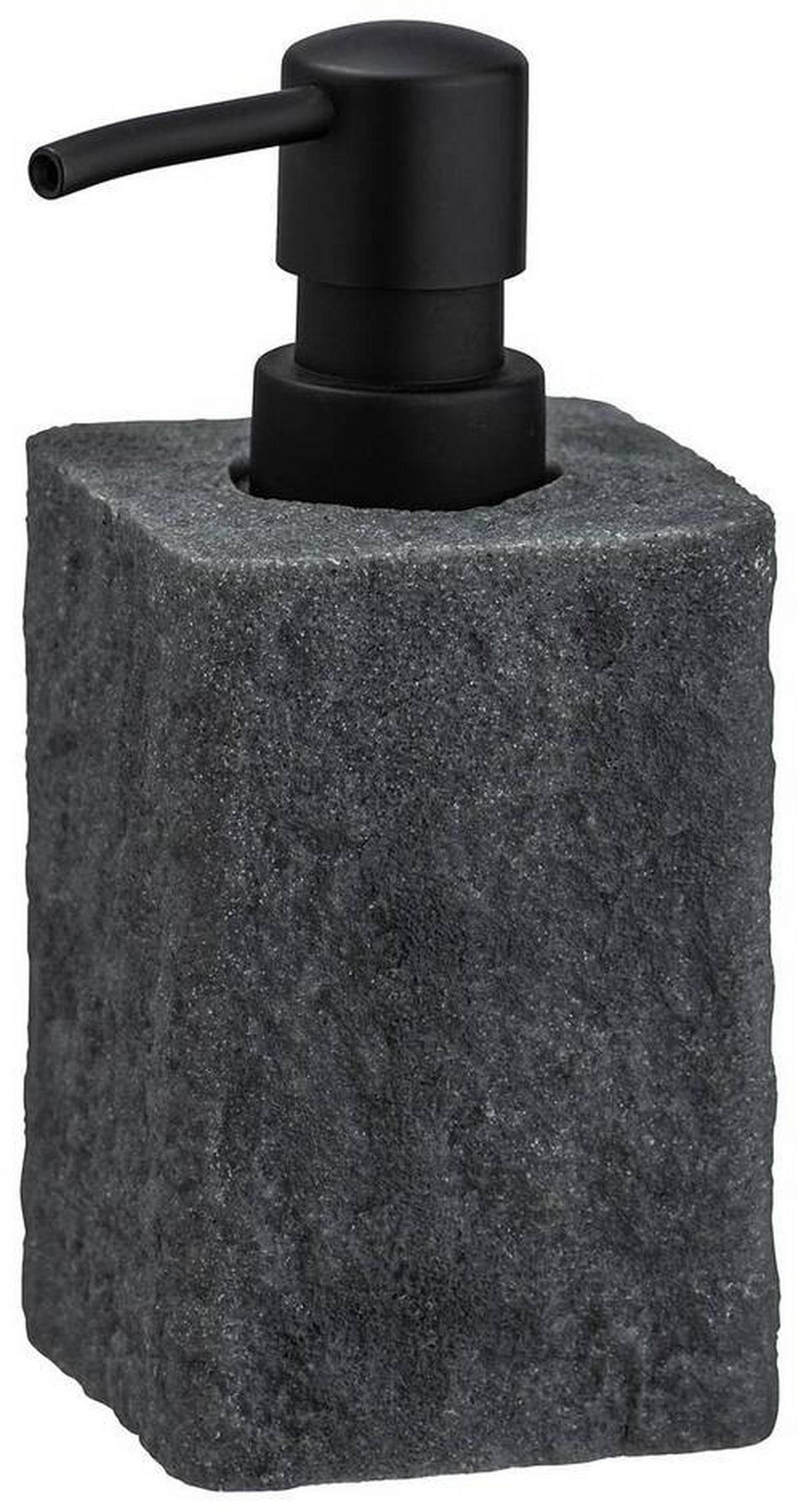 SEIFENSPENDER Kunststoff  - Anthrazit, Basics, Kunststoff (7/15/7cm) - Wenko