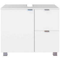 WASCHBECKENUNTERSCHRANK 70/53/35 cm  - Silberfarben/Alufarben, MODERN, Holzwerkstoff (70/53/35cm) - Held