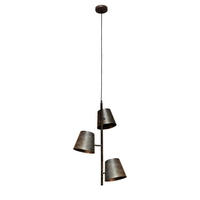 HÄNGELEUCHTE Colt 49/150 cm   - Grau, Design, Metall (49/150cm)