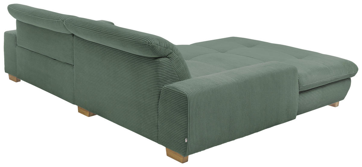 Freisteller von SetOne by Musterring ECKSOFA Olivgrün Cord.
