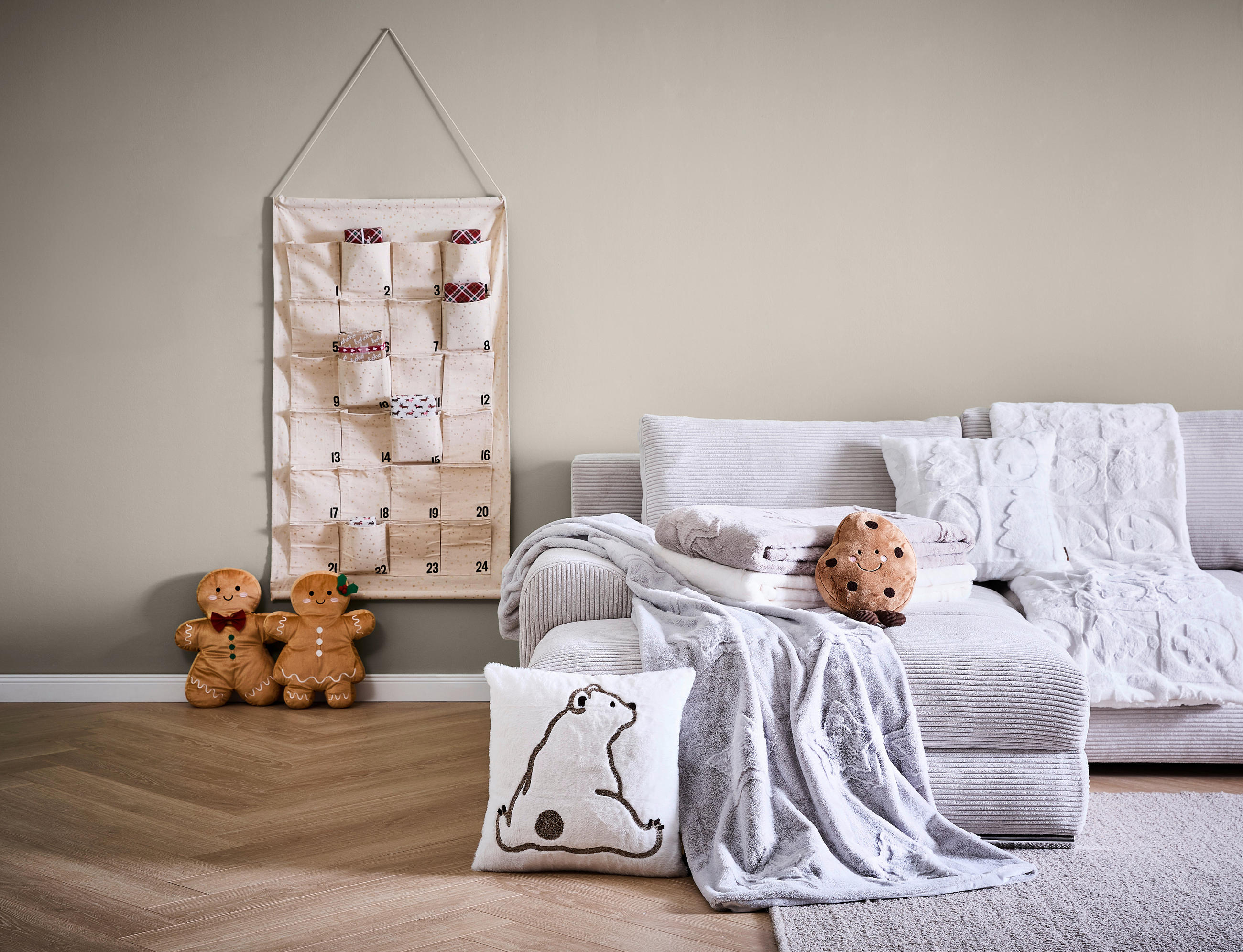 WOHNDECKE 150/200 cm  - Silberfarben, Textil (150/200cm) - X-Mas