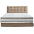 BOXSPRINGBETT 160/200 cm  in Beige  - Beige, KONVENTIONELL, Holz/Textil (160/200cm) - Dieter Knoll