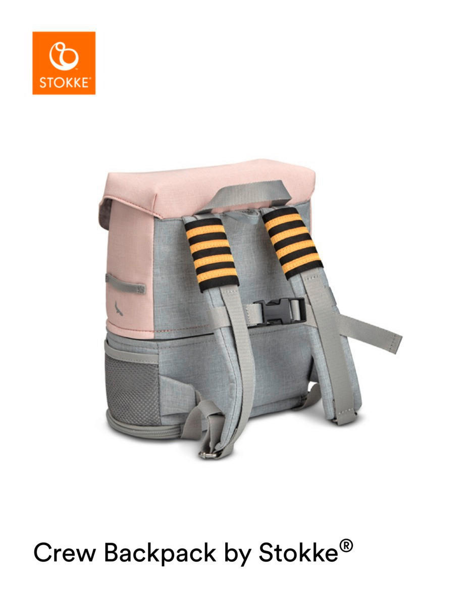 KINDERRUCKSACK - Pink, Basics, Textil (22/12/28cm) - Stokke