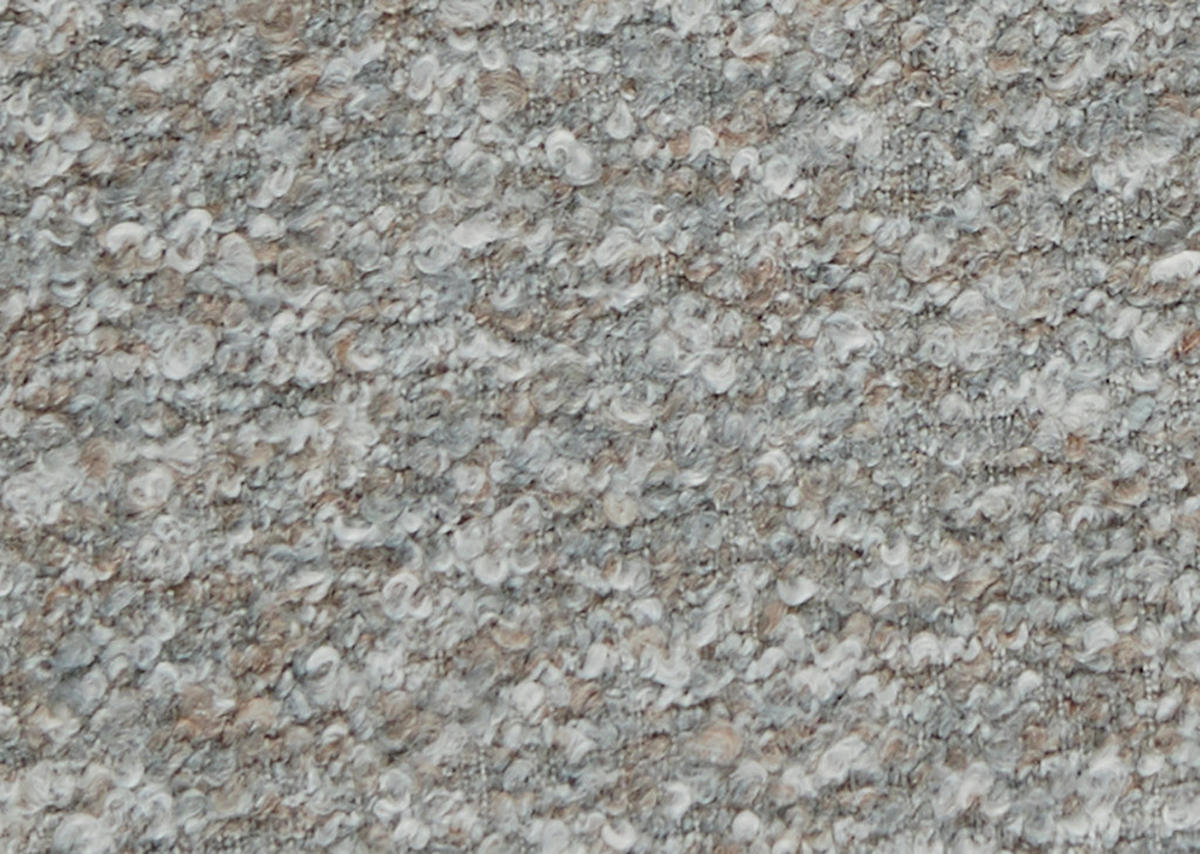 SESSEL in Bouclé Grau  - Schwarz/Grau, Design, Textil/Metall (80/78/80cm) - Stylife
