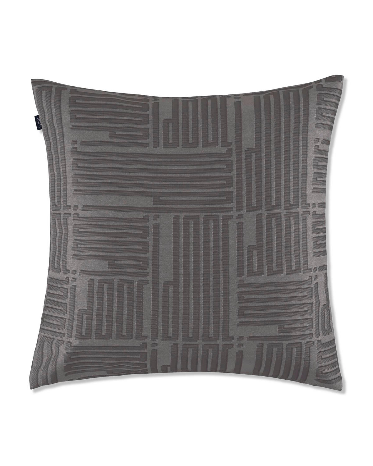 KISSENHÜLLE J!Fine Bars 50/50 cm  - Taupe/Grau, Basics, Textil (50/50cm) - Joop!